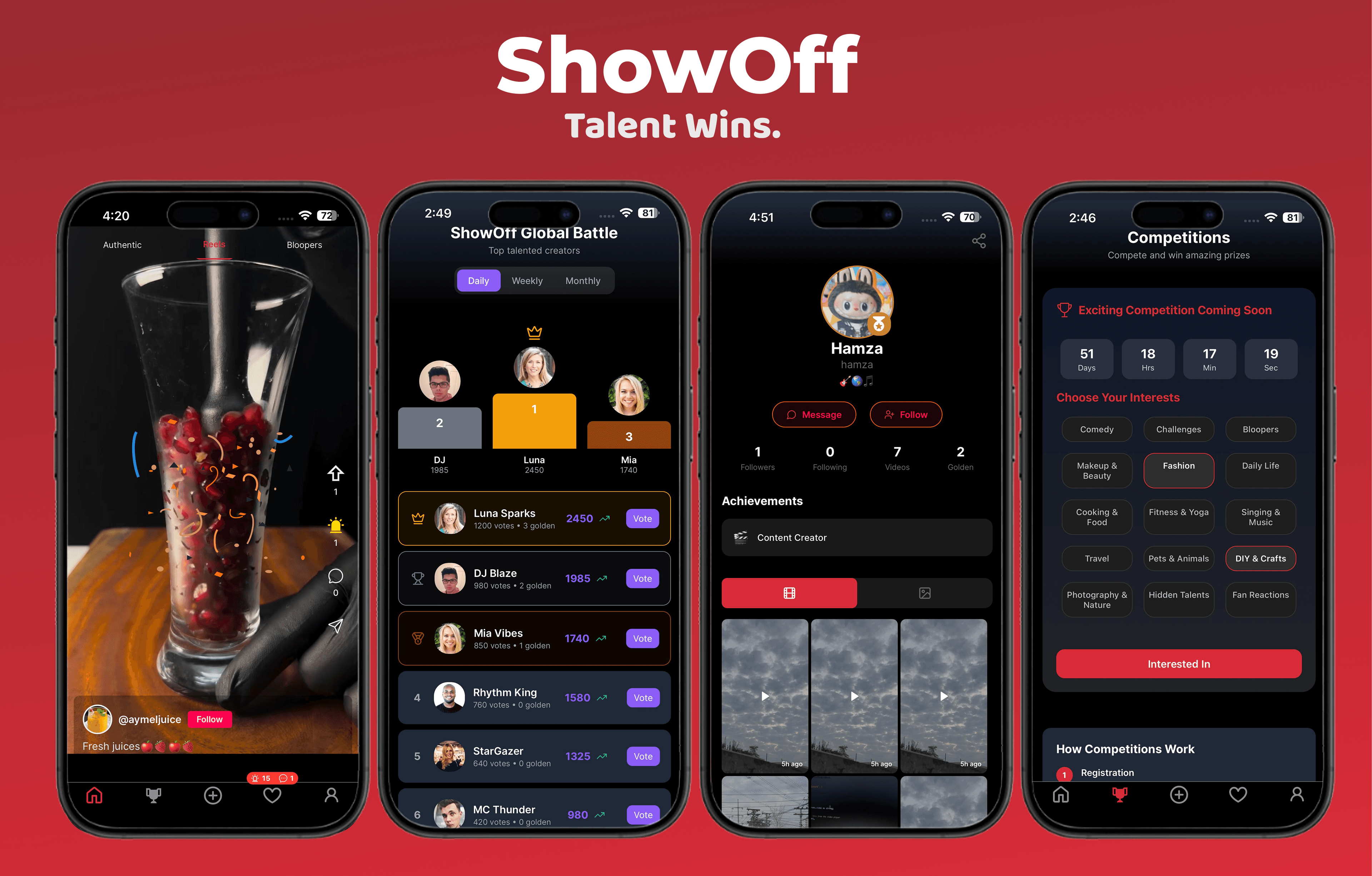 Showoff - Only Real Social Media App